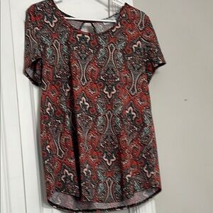 Star Vixen Paisley Print Blouse